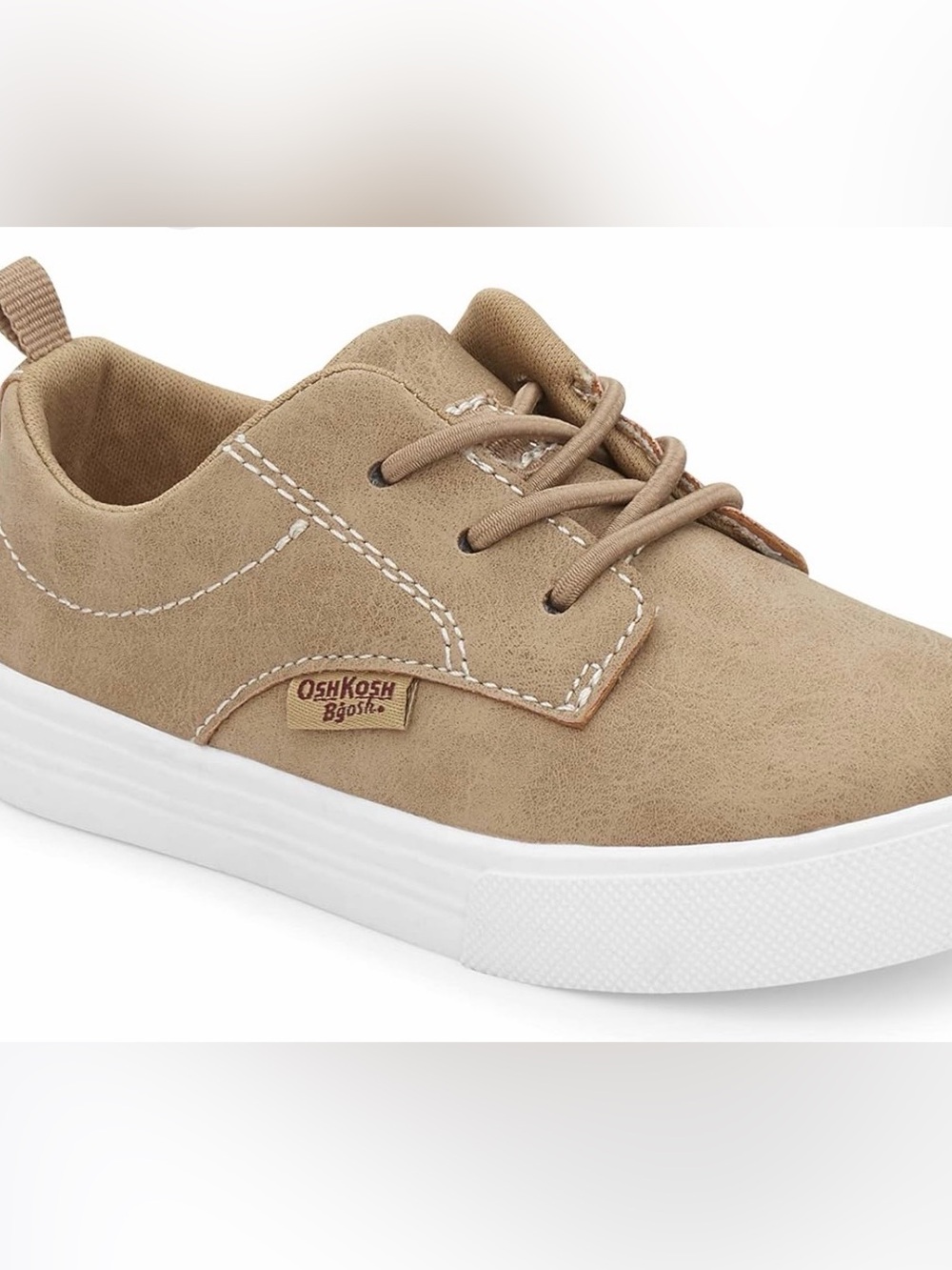 OshKosh B'gosh Kids' Tan Lace-Up Sneaker
